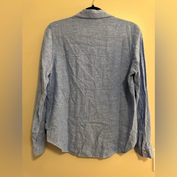 Ladies Blue Orvis Top - Picture 3 of 4